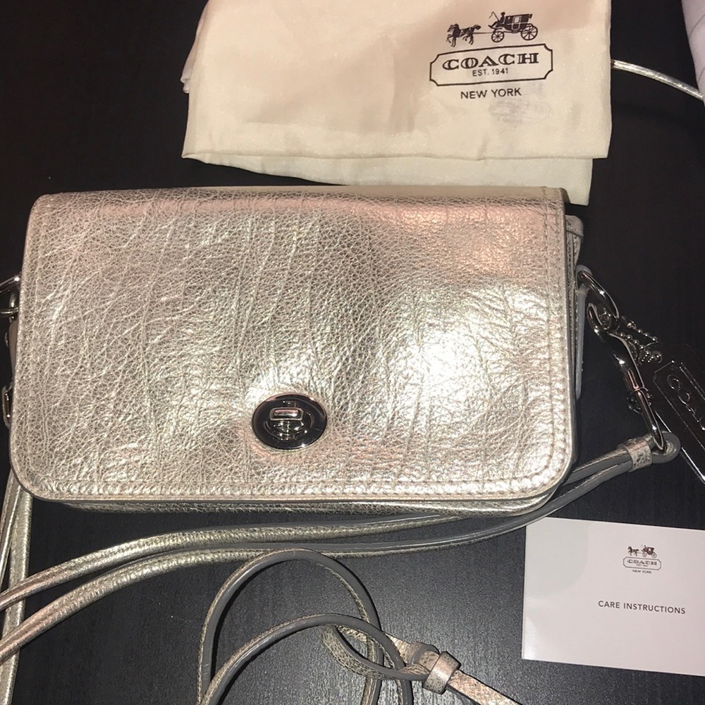 Coach Hayden fold over crossbody clutch